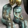 Side By Side - Patinated Bronze Image 2