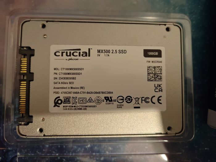 Crucial Mx500 Ssd 1tb