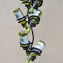 Hand Crafted John Forkin Iron Wine Bottle Holder Image 3