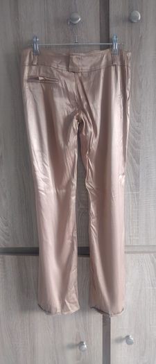 Satin Look trousers   size small worn once