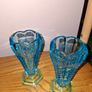 Pair Vintage Vases Image 2