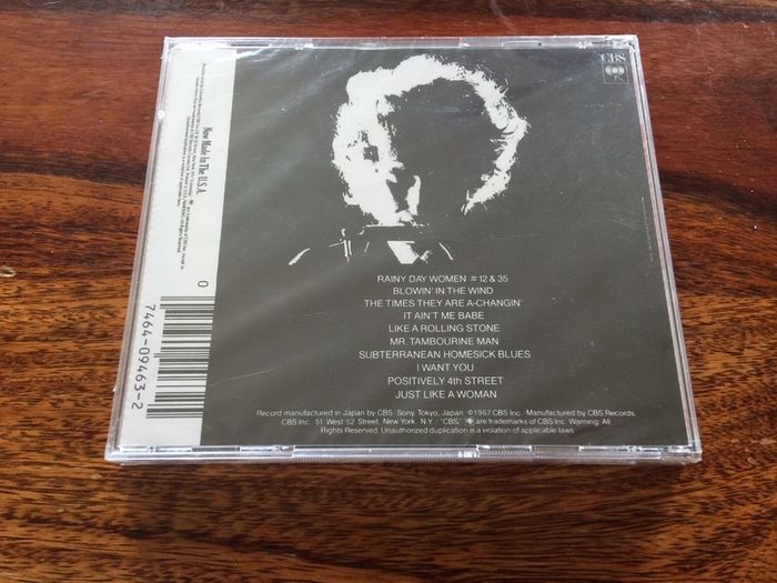 Bob Dylan Greatest Hits CD NEW/SEALED