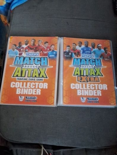 Match attax cards 09/10