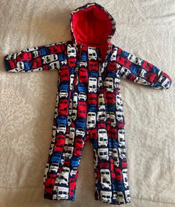 M&S Boys All In One Snowsuit