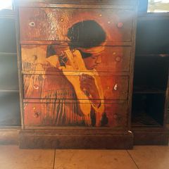 Jimi Hendrix '70's writing bureau.