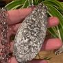 1 Ancient Energy Orthoceras Fossil Beautifully Soldered on a Chunky Silver Belcher Chain Image 4