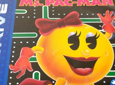 Ms. Pac-Man for Sega Mega Drive - Boxed and Minty