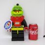 Very Rare Vintage Lego Grosvenor Aquazone Divers Red And Black Large Figure 27cm High 12" Tall Lego Bubble Bath Bath Foam Still Full Condition Very Good Original Condition As Pictured Never Used From Old Stock Height 27cm Lego Tag Is Still On The Figure Y Image 7