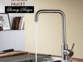 Modern Kitchen Sink Taps Mono Basin Mixer Single Faucet Chrome Tap