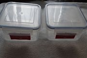 Tesco Klipfresh Foodsaver Square 1.1L Sandwich Lunchbox Home Office School College