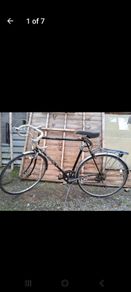Vintage Raleigh Routier road bike