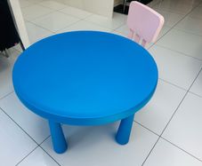 kids sturdy play table and chair