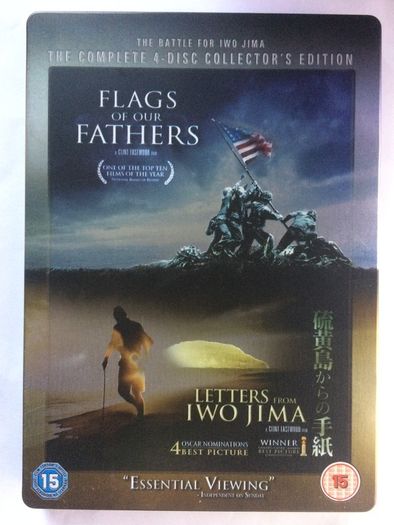 Flags Of Our Father & Letters From Iwo Jima (Both Directed by Clint Eastwood) [Movie Steelbook DVD]
