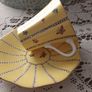 Wedgewood Harlequin Collection Yellow Butterfly Cup and Saucer Image 4