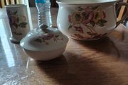 chamber pot and wash bowl set