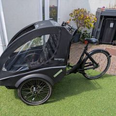 Winther Kangaroo Lite Cargo Bike Non-Electric with 2 Child Seats