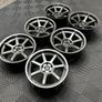 18" Inch Strom DS15 Drift Wheels 5x114.3 Nissan silvia skyline RX7 MX5 R32 R33 lexus IS200 Image 7