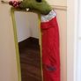 Vintage Alligator Child Safe Non-Glass Mirror Image 3