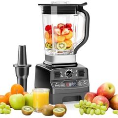 Smoothie Maker, 2000W Powerful Blender with 2L BPA Free Tritan Container, 8 Speeds Control 33000 RPM High-Speed, 4 Presets Jug Blender Mixer for Ice/Nut,Kitchen