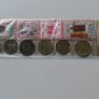 Egypt 6 coins & stamps vintage tourist set Image 6