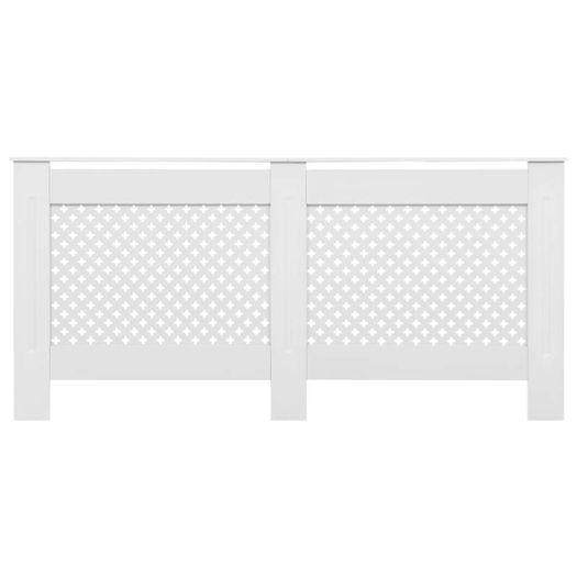 Radiator Cover White 172x19x81.5 cm MDF