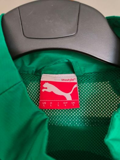 Vintage 2010 Puma Ireland Rugby Union (IRFU) windbreaker top