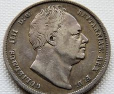 William IIII - Half Crown Sterling Silver Great Britain -1836