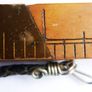 Vintage Ethnic Lapis Pendant Drop Necklace Image 9