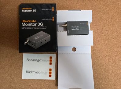 Blackmagic Ultrastudio Monitor 3G