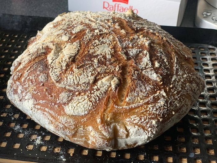 Sourdough bread starter, fully organic