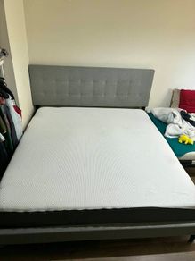 FTG super king bed and Emma original mattress FTG