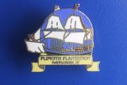 MAYFLOWER II (Plimoth Pilgrims replica ship) - a scarce souvenir/merchandise badge