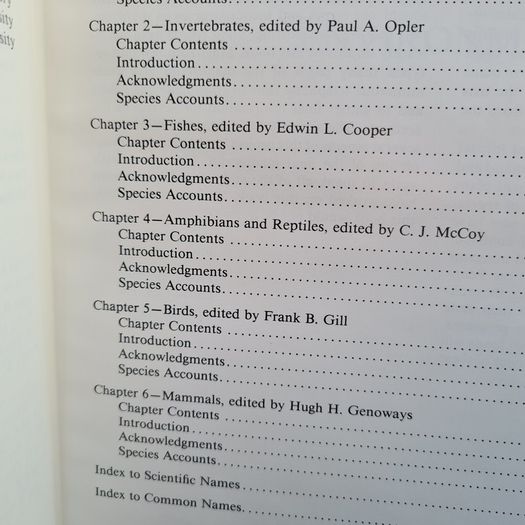 The Species Of Special Concern In Pennsylvania.  Edited By Hugh H. Genoways. This Is A Special Publication  Of Carnegie Museum Of Natural  History LARGE VOLUME BOOK.