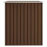 Garden Storage Shed Brown Image 4