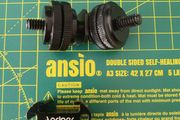 Cold shoe adapter mount and two cold shoe 1/4 inch adapters