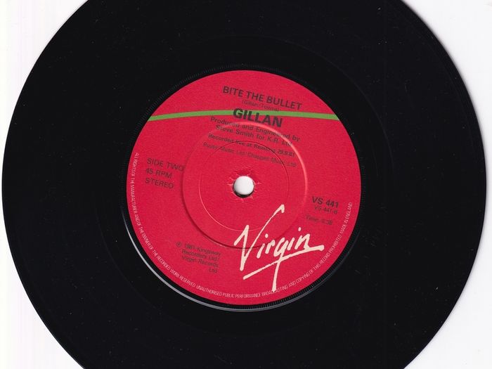 Gillan Nightmare 1981 Uk Pressing Virgin Records 45rpm