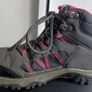 Gelert walking boots - grey and pink - size 35.5 Image 6
