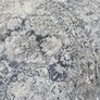 Distressed Traditional Rug 200cm (Dark blue/grey) Image 3