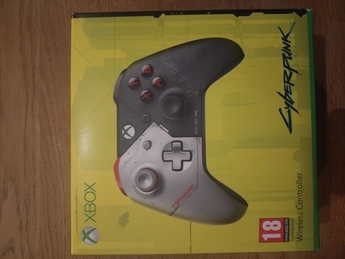 Cyberpunk Xbox controller