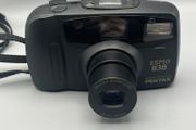 Pentax Espio 838 Auto Focus 35mm Film Point &amp; Shoot Camera Black -Nr Mint