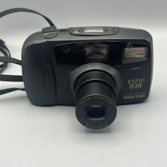 Pentax Espio 838 Auto Focus 35mm Film Point & Shoot Camera Black -Nr Mint
