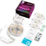 Alexa LED Lights 15m, Smart WiFi RGB LED Strip Lights APP Control and Google Assistant Compatible, Music Sync Color Changing for Bedroom, Living Room, Home, Party, 2 Rolls of 7.5m Image 2