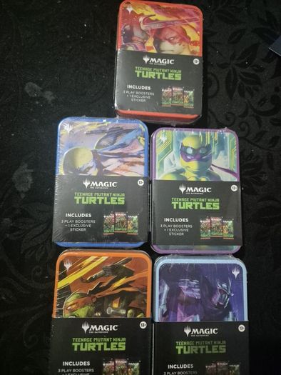 Magic The Gathering Teenage Mutant Ninja Turtles Tins