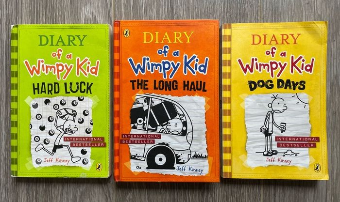 LOTS of Childrens Book Bundles - Football Books, Wimpy Kid, Cat Kid, Skulduggery Pleasant etc