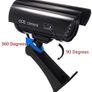 Outdoor Indoor Fake Dummy Imitation CCTV Security Camera with Blinking Flashing Light Bullet Shape Black Image 6