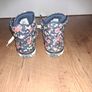 Gorgeous pair of British Knights canvas high tops, size 4, like NEW Image 4