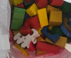 wooden building blocks