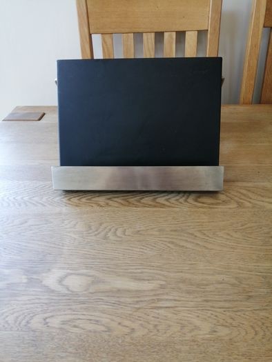 Bookstand Stainless Steel/Black