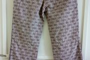 Fendissime designer vintage cotton ladies trousers made in Italy in very good condition with no issues RRP 300 euro UK size 10 or 12 with 28 inch waist and 28 inch leg see last three photos for exact measurements FREE STANDARD POSTAGE INCLUDED