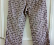 Fendissime designer vintage cotton ladies trousers made in Italy in very good condition with no issues RRP 300 euro UK size 10 or 12 with 28 inch waist and 28 inch leg see last three photos for exact measurements FREE STANDARD POSTAGE INCLUDED